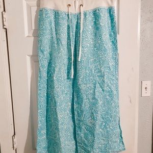 Lilly Pulitzer Linen Palazzo Pant-Size Medium (EUC)